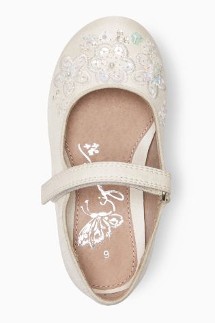 Ivory Bridesmaid Shoes (Younger Girls)